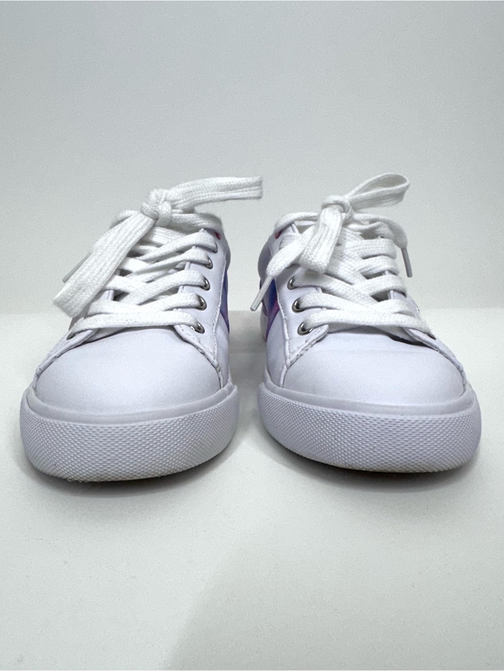 GBG G By Guess Colorblock Pink & Blue Tie Dye White Mover Sneakers Size 5.5 - Picture 3 of 16